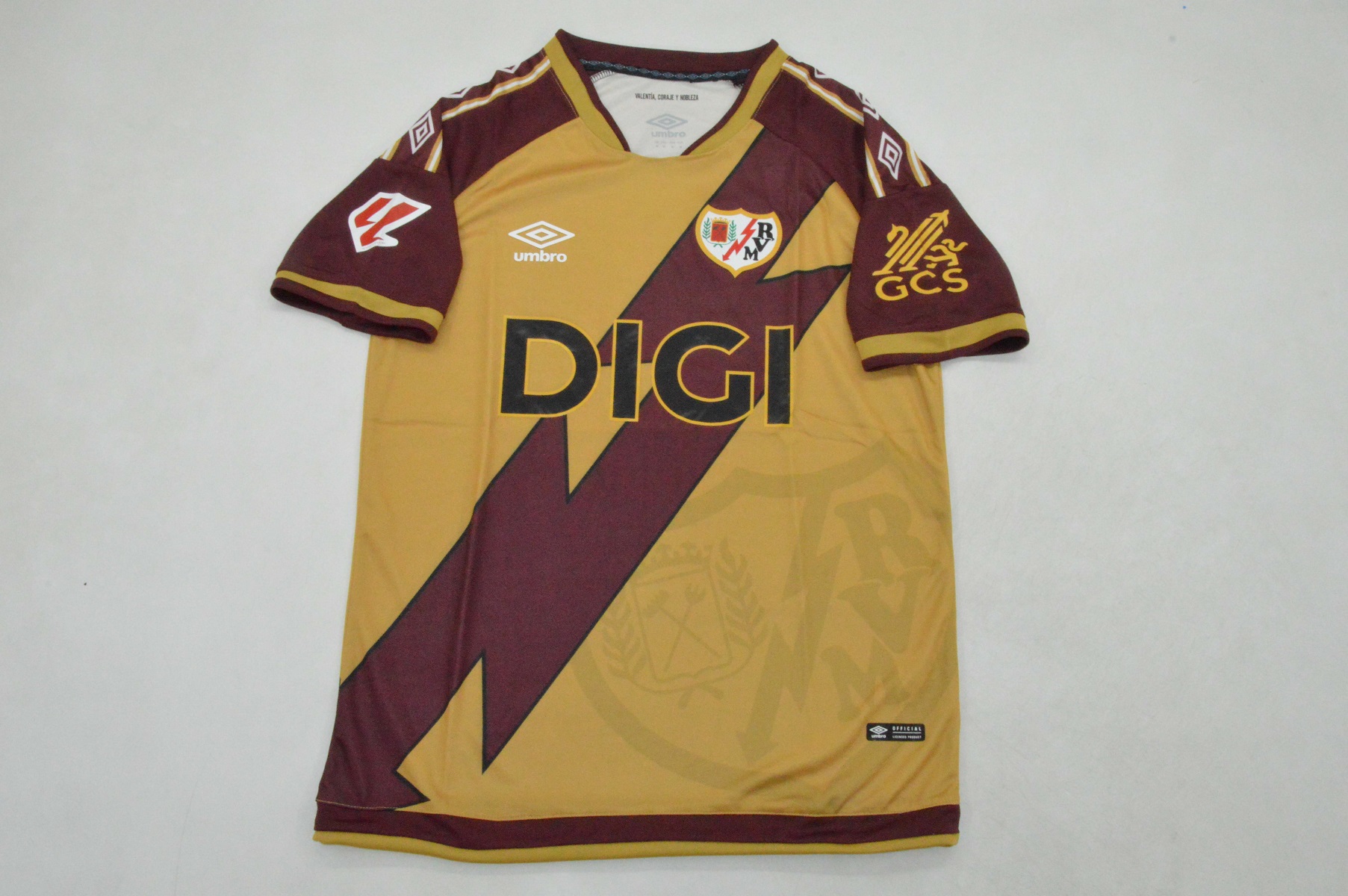 AAA Quality Rayo Vallecano 26/27 Third Yellow Soccer Jersey